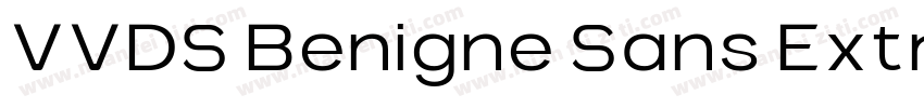 VVDS Benigne Sans ExtraLight字体转换